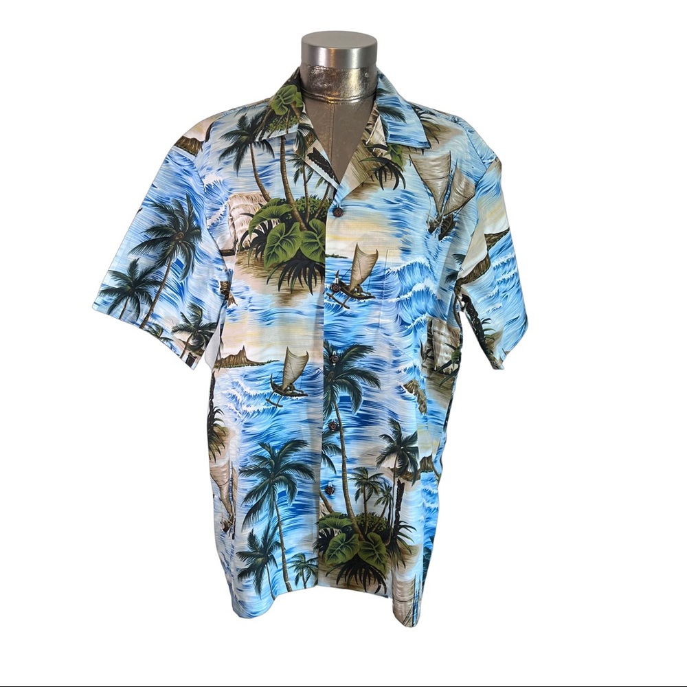 Hawaiian Togs Button Down Shirt